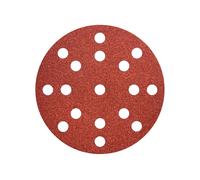 Metabo 50 feuilles abrasives auto-agrippantes 125 mm, P400, bois + métal, « Multihole » metabo Quantité:50