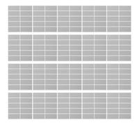 50 Feuilles Autocollant à Gratter Rectangulaire Argenté, Papier | Feuilles Auto-adhésives, Pelage Facile et Pose Lisse, Découvre Messages Cachés, pour Mariages et Petites Entreprises