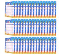 50 Feuilles Carte D’incitation, Tableau de Récompense estion du Comportement en Classe, Usage en Maternelle, pour Élèves, Favorise les Bons Gestes