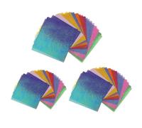 50 feuilles de papier origami multicolores / Papier origami dégradé de couleurs / Carré