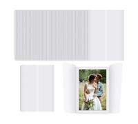 50 Feuilles De Vestes En Vélin Pré-Pliées Pour Invitations 5 X 7, Enveloppes En Vélin Pour Invitations De Mariage 5 X 7, Doublures D'enveloppe