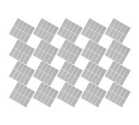 50 Feuilles Étiquettes à Gratter Autocollantes Argentées 50 | Révélez Messages Cachés, Format Rectangulaire, Adhérence Lisse, Usage pour Jeux et Événements
