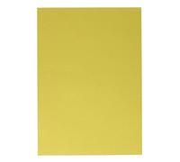 50 feuilles papier cartonné format A4 ultra résistant grammage 220 g/m² colorie:Jaune