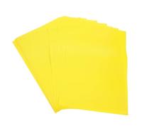 50 Feuilles Papier Pop Jaune pour Étiquettes de Prix Commerce | Papier Couché, Usage Vente au Détail et Carnavals, Attire L’attention, Guide vers Produits Spéciaux