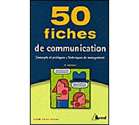 50 fiches de communication - Jean Paul Guedj - Bréal - broché - Etude