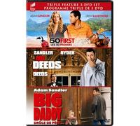 50 First Dates / Big Daddy / Mr. Deeds - Adam Sandler Collection [DVD]