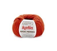 50 G, 20 basic mérinos fb. orange katia pelote, état neuf