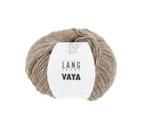 50 g « Vaya » - Couleur 26 - Marron chiné - Fil aéré en coton, mérinos et yak