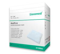 50 gaze stérile 10x10 cm pour pansement en 100% coton - comprimés de gaze stérile 10x10 dans des enveloppes simples non adhérentes