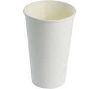 50 gobelets carton recyclable 45 lanc - générique gob 45 white cup Blanc G
