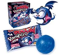 50 gommes à mastiquer fines Bubble GUM VAMPIRE BOOM VAMPIRO BLEU CHEWING