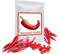 50 Graines de piment de Cayenne-Chili classique par excellence-degré de piquant 8 Scoville: 30.000-50.000 SHU.