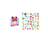 50 grandes gommettes animaux