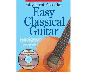 50 Great Pieces for easy Classical Guitar. For Guitare classique, Tablatura de guitare