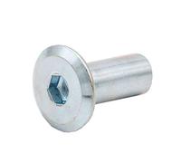 50 Hülsenmuttern m6 x 20-acier galvanisé rundmuttern (15) six pans creux