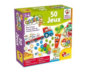 50 jeux - Carotina - jouer en apprenant - LISCIANI