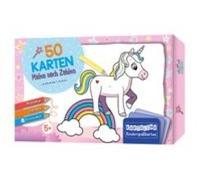 50 Karten Malen Nach Zahlen - Regenbogenwelt