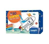 50 Karten Malen Nach Zahlen - Weltraum