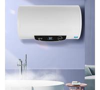 50 l/120 l - Chauffe-eau électrique Horizontal - 220 V - 2 kW - 30-75 °C - Horizontalement suspendu - Chauffe-eau Reshu automatique avec douchette à main (120 L)