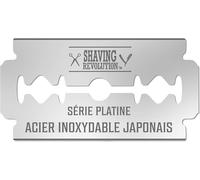 50 Lames Rasoir De Sureté - Pack Lame Rasoir Securite En Acier Inoxydable Japonais Pour Un Rasage Doux,Précis & Propre - Lame Rasoir Surete Pour Hommes - Lames Rasoir Sécurité(Q1)