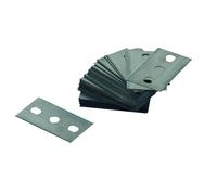 50 lames rectangle pour gratte-vitre 38 mm - NESPOLI - 39646