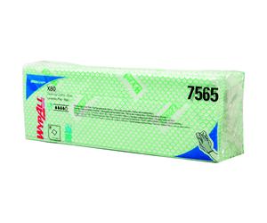50 lavettes non-tissées Wypall X50 Kimberly-Clark vert
