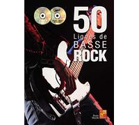 50 lignes de basse rock (1 Livre + 1 CD + 1 DVD)