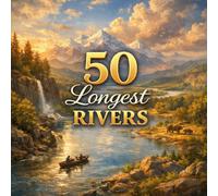 50 Longest Rivers: A Fun Geography Adventure for Kids Discovering the World's Great Rivers