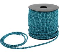 50 m 4 mm dicker 7 Kern Paracord Rescue Bindungszelt Lanyard Camping Seil für Außenarmbandwebblue Schwarz