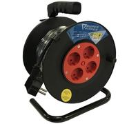 50 m extensible enroulable 4T 3 x 1,5 mm 3 600 W 16 A IP20