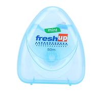 50 m Soie Dentaire à Saveur de Menthe Micro-cire, Soie Dentaire Droite Ultra-Fine à Haute Résistance, Dents Propres en Douceur, se Brise pas Facilement (1PCS)