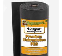 50 M² Toile De Jardin, Paillage Anti-Mauvaises Herbes, Voile De Paillage, Tissu De Sol, Feutre Géotextile, 120 G, 1 M De Large