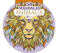 Collectif – 50 Mandalas – Animaux – Livre-jeu – Broché