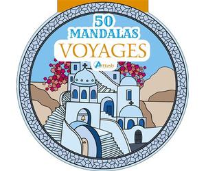50 mandalas - Voyages - Collectif - Artemis Eds - broché - Livre-jeu