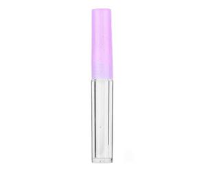 50 Mini Tubes de Brillant à lèvres de 1,3 ML, contenants vides de Brillant à lèvres avec Bouchons Violets, Bouteilles de Rouge à lèvres DIY pour Huile et Colorant à lèvres,
