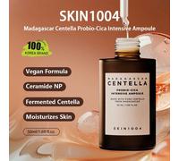50 ml/1,69 fl oz Ampoule concentrée probiotique à la centella asiatique de Madagascar, formulée pour apaiser, resserrer les pores et ne pas assécher. Portable, sans résidu, idéale pour la préparation