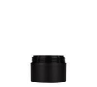 50 ml boîte en plastique 'Antonella', PP, noir, ouverture : bouchon à vis