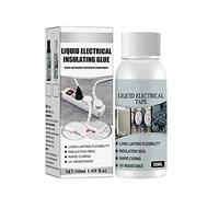 50 ml de ruban isolant électrique liquide imperméable pour isolation électrique, tube de colle isolante liquide, revêtement en caoutchouc isolant liquide (blanc)