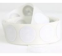 50 NFC Tag Autocollants, idéal pour Les appareils/Profil Commande (Wi-FI, Bluetooth, NFC Apps), 180 octets, NTAG 213, 22mm, Blanc, Compatible avec Tous Les Smartphones/tablettes