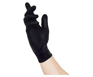 50× Nitras Schutzhandschuhe TOUGH GRIP N, Größe XL, schwarz