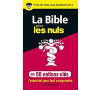 Eric Denimal – 50 notions clés sur la Bible pour les Nuls – Essai – Broché