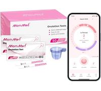 50 Ovulation Test + 50 Collector Cupules,Accurate Ovulation Test Tracking,Lh50 (25miu/Ml) High Sensitivity Ovulation Tests