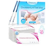 50 Ovulation Tests Bandelette, Ultrasensitive Ovulation Test Kit, Detects Your Most Fertile Days, Fast and Accurate Results, Convient aux femmes à utiliser à la maison