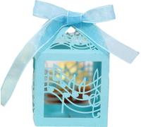 50 Packs De Boîtes De Faveur En Papier De Conception De Note Musicale, Boîtes De Cadeau De Chocolat De Douceur Jetables Avec Le Ruban Pour Noël Anniversaire Mariage Décoration