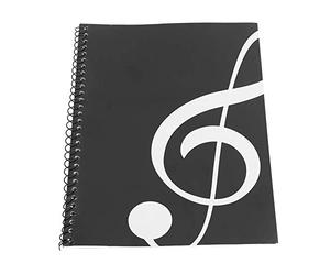 50 pages Cahier de manuscrit de notation musicale, Cahier de musique manuscrit ( note noire)