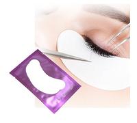 50 Paire Patchs Pour Extensions de Cils Patch de Cils Gel Patch Non Pelucheux Gel Yeux Patchs Cils Pad Eye Masque Beauté Outil (Violet)