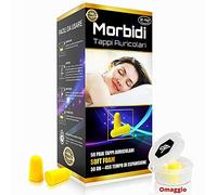 [50 Paires] Bouchons Oreilles Dormir Universels Qualité maximale, Hygiène, Réduction Du Bruit Fort, Bloquent Le Ronflement, Isolants, Insonorisants, Enfants, Anti-bruit, Adaptables DPI Professionnels