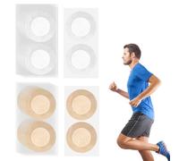 50 Paires de Caches-Tétons pour Hommes, Protection Invisible Antifrottements et Résistante à la Transpiration pour Sport et Fitness