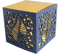 50 paquets Laser Cut Boîte Cadeau Pour Petites Choses, Petits Bonbons vides Boîtes Faveur Pour Anniversaire Mariage Fête