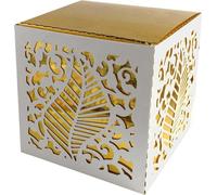 50 paquets Laser Cut Boîte Cadeau Pour Petites Choses, Petits Bonbons vides Boîtes Faveur Pour Anniversaire Mariage Fête